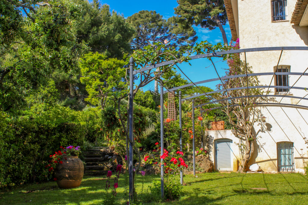 Création et entretien d'un jardin au Cap d'Antibes